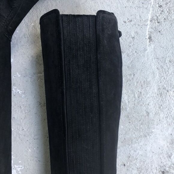 Balenciaga Suede riding boots - Picture 2 of 11